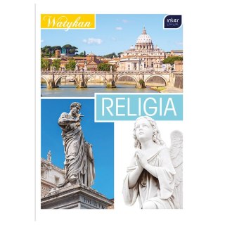 Zeszyt tematyczny A5 RELIGIA 60k. 70g krata Interdruk (ZE60KFR)