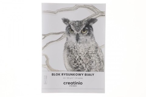 Blok rysunkowy Creatinio A3 biały 90g 20k Top 2000 (400176664)