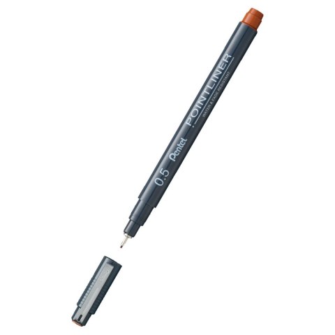 Cienkopis POINTLINER MIEDZIANY wkład miedziany 1kol. Pentel (S209-5SG)