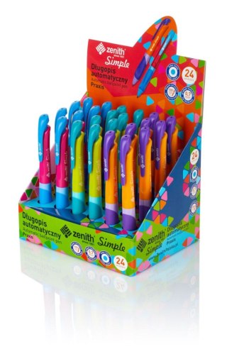 Długopis praxis wkład niebieski 0,7mm Zenith (201318001)