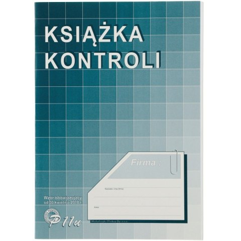Druk offsetowy A4 książka kontroli 20k. Michalczyk i Prokop (P11-U)