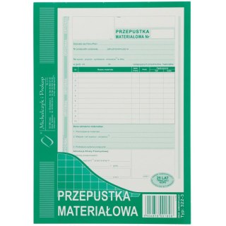 Druk samokopiujący A5 S o/1k 80k. Michalczyk i Prokop (322-3)