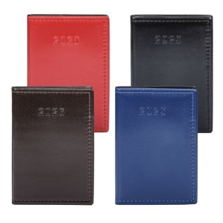 Kalendarz książkowy (terminarz) kieszonkowy A7 Press (tygodniowy)