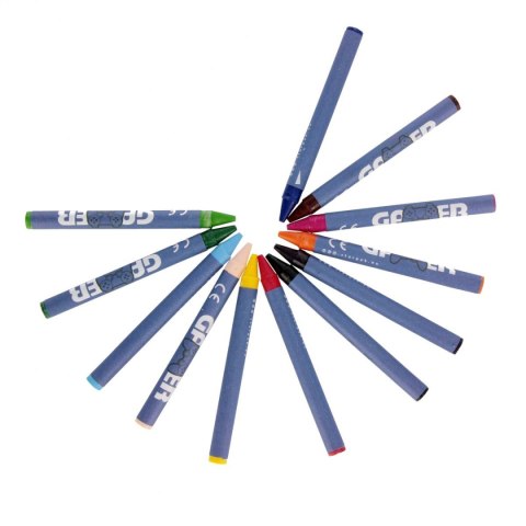 Kredki świecowe Pad 12 kol. Starpak (559672)