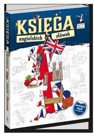 Książeczka edukacyjna Księga angielskich słówek Kapitan Nauka (9788366053380)