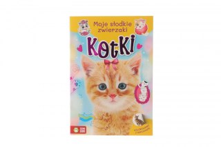 Książeczka edukacyjna Moje slodkie zwierzaki. Kotki Zielona Sowa