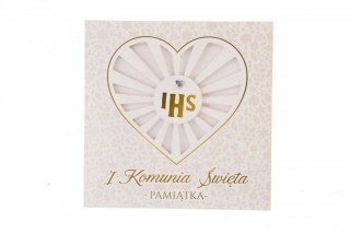Książeczka pamiątkowa z komunii Kukartka (PMB-Q-0007)