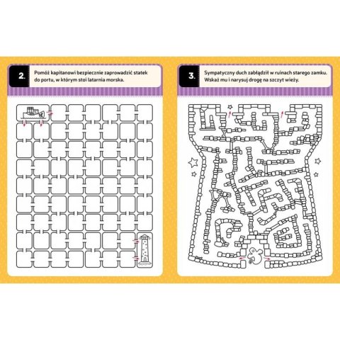 Książka dla dzieci Labirynty. Łamigłówki przedszkolaka od 5 lat Aksjomat