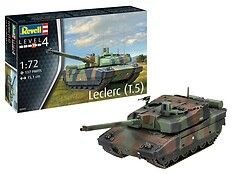 Model do sklejania Legendarny czołg Leclerc T5 francuskiego producenta Nexter dla zaawansowanych modelarzy Revell (03341)