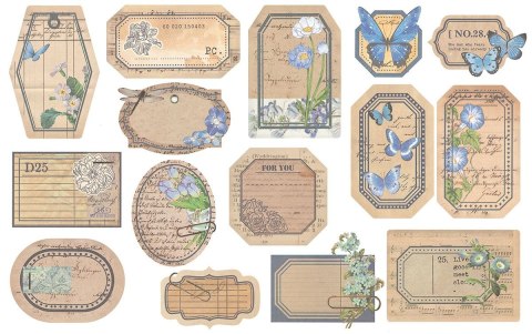 Ozdoba papierowa Craft-Fun Series etykiety w pudełku Titanum (24XQ0501-17)