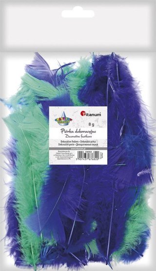 Piórka Craft-Fun Series mix Titanum (16079G)