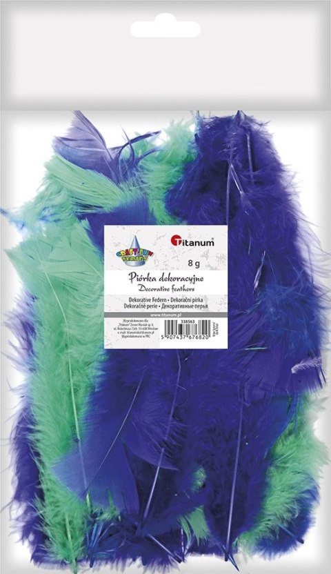 Piórka Craft-Fun Series mix Titanum (16079G)