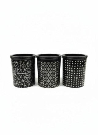 Temperówka czarno-chromowy plastik Berlingo (320755)