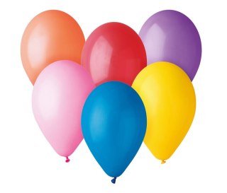 Balon gumowy 20 szt mix 7cal Godan (gz-ka20)