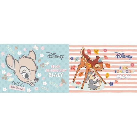 Blok techniczny Bambi A4 biały 170g 20k [mm:] 295x210 Beniamin