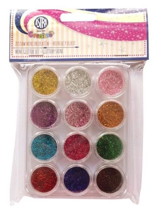 Brokat mini mieniący blask kolor: mix 12 kolor. Creatinio (335121010)