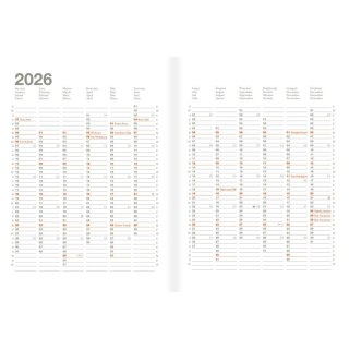 Kalendarz książkowy (terminarz) FROM 150mm x 210mm Oxford (400204134)