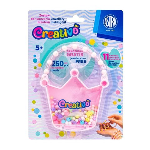 Koraliki dla dziewczynki Korona Creativo (334024003)