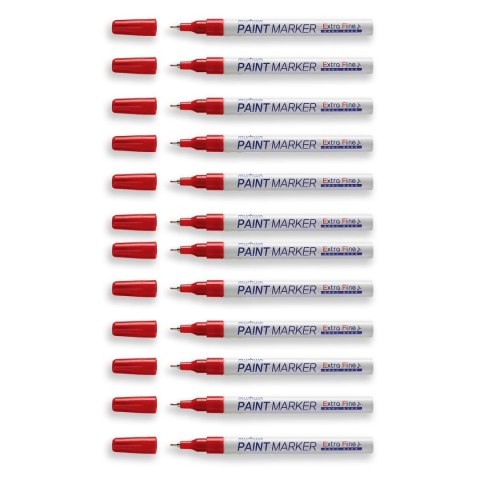 Marker olejowy wkład czerwony 1,0mm igłowa końcówka Munhwa (260036)