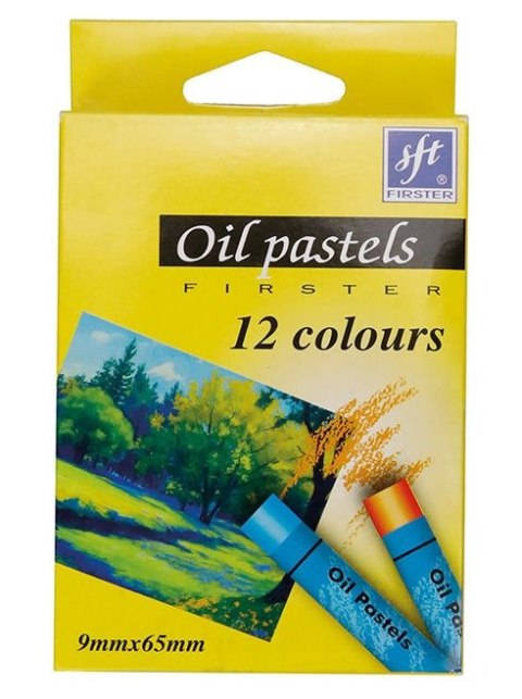 Pastele olejne 12 kol. Firster (FOP-12)