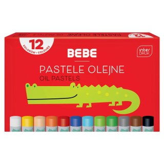 Pastele olejne BB KIDS 12 kol 12 kol. Bebe (5902277327321)