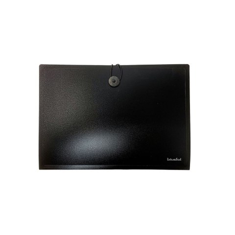 Teczka z przegródkami A4 kolor: czarny 7 przegródek Biurfol (TH-A4-01)