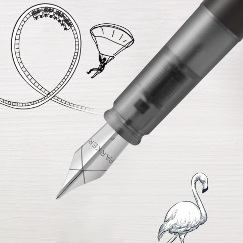 Ekskluzywne pióro tłoczkowe VECTOR XL czarny M Parker (2159744)