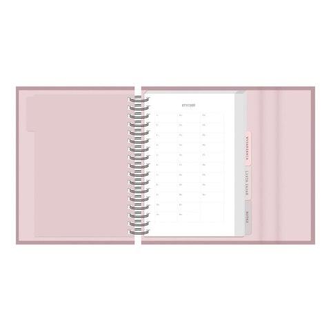 Organizer B6 5902277297914 beżowy Interdruk (ORGB6WOM)