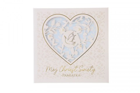 Pamiątka chrztu Chrzest Kukartka (PMB Q-005)