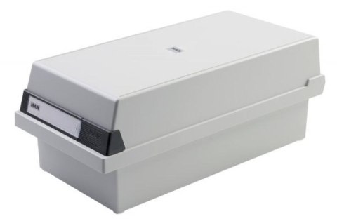 Pojemnik na dokumenty pionowy A5 szary plastik Han (HN95511-13)