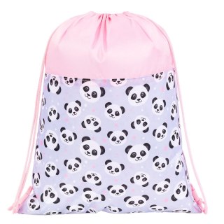 Saszetka Z Usztwnianą Klapką GREY PANDA mix St.Right (5903235655296)