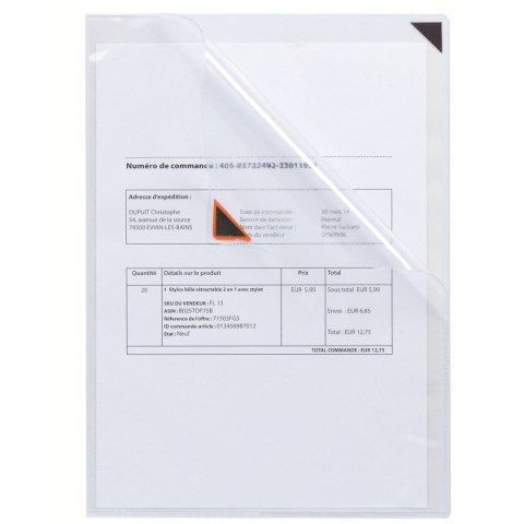 Kieszeń z klipsem magnetycznym Tarifold Kang 196490