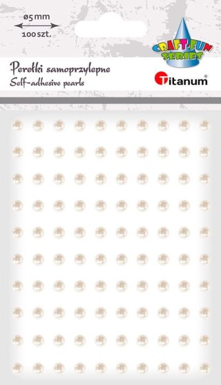 Kryształki Craft-Fun Series perełki białe Titanum (24CY0389)