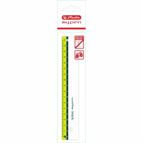 Linijka plastikowa My Pen 9576067 17cm Herlitz (300022849)