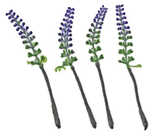 Ozdoba na piku Craft-Fun Series kwiaty wrzosu Titanum (DIY-E-24 (28))