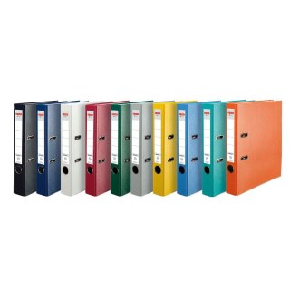 Segregator dźwigniowy Q. file Standard 0011178951 A4 50mm turkusowy Herlitz (300023549)