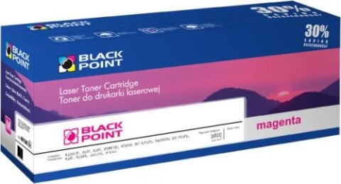 Toner regenerowany Eksploatacja Tonery magenta Black Point (CC533A)