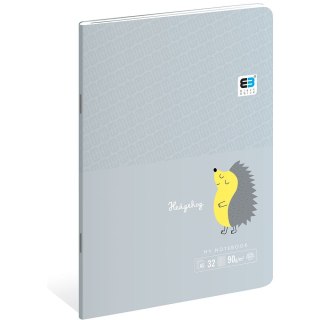 Zeszyt A5 Black & Blue pastel 32k. 90g krata Interdruk (ZE32#BBP)