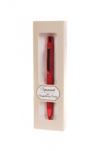 Długopis Zenith 4 ETUI GB CITY czerwony 5907464223981 wkład niebieski 1,0mm Cresco (750036_2)