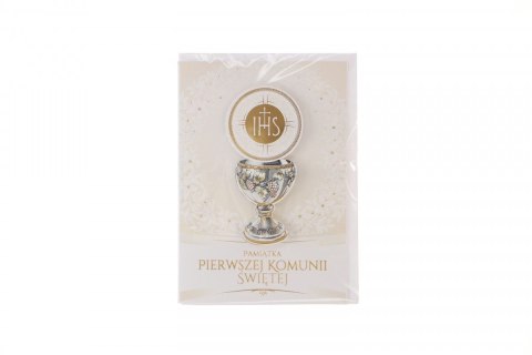 Kartka składana B6 Komunia Ab Card (5902811209809)
