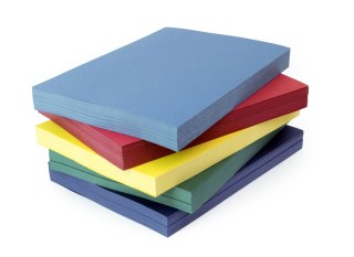 Karton do bindowania A3 Delta skóropodobny biały Argo (432011)