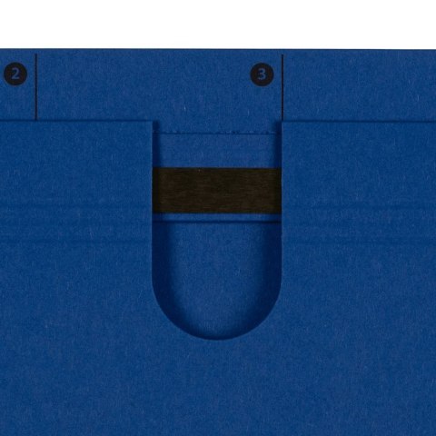 Skoroszyt A4 Chic Ultimate niebieski karton 230g Elba (100552094)