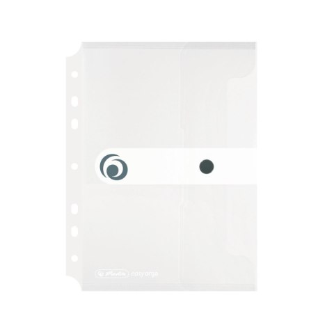 Teczka plastikowa na guzik Easy Orga 11293818 A5 przezroczysty Herlitz (300000736)