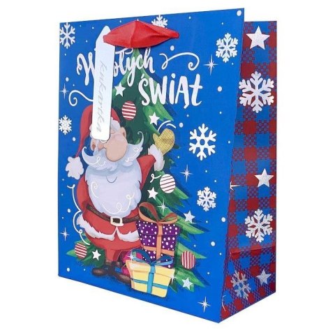 Torba prezentowa torebka ozdobna Bożenarodzenie Kukartka (QPS)