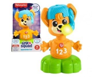 Zabawka edukacyjna LINK SQUAD LISEK MUZYCZNE PRZECIWIEŃSTWA Fisher Price (HYL37)