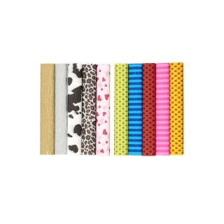 Bibuła marszczona mix wzory mix 250mm x 2000mm TOP-2000 (400153934)