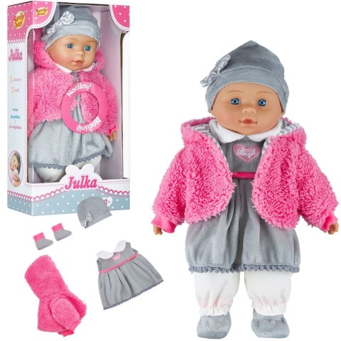 Lalka Julka uczy i śpiewa [mm:] 325 Anek (SP83870)