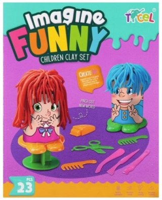 Masa plastyczna dla dzieci mix Mega Creative (570772)