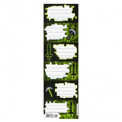 Naklejka na zeszyt Pixel Starpak (559544)