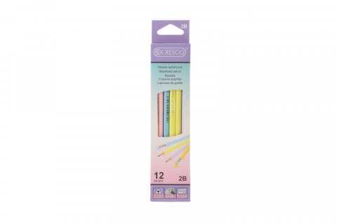 Ołówek trójkątny 2B Cresco